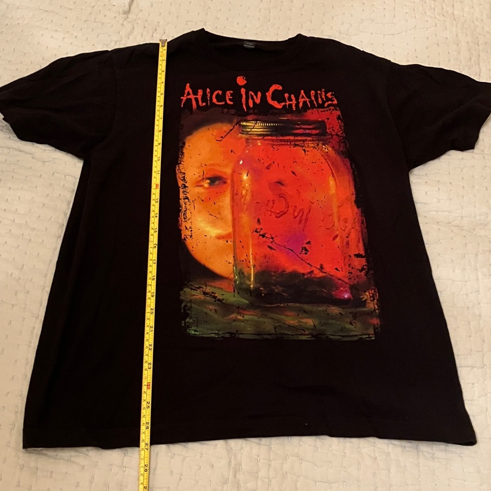 Alice in Chains Jar of Flies Tultex Black Tee